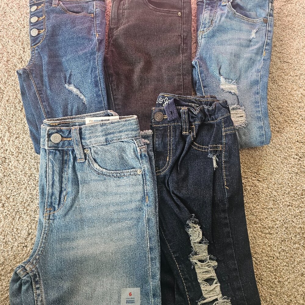 Girl jeans size 6